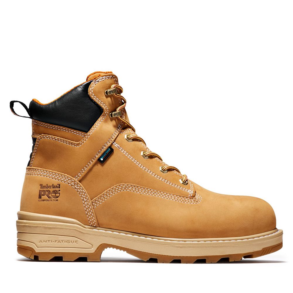 Botas de Trabajo Masculino - Timberland Pro® Resistor 6" Comp Toe - DKPNT2097 - Marrom